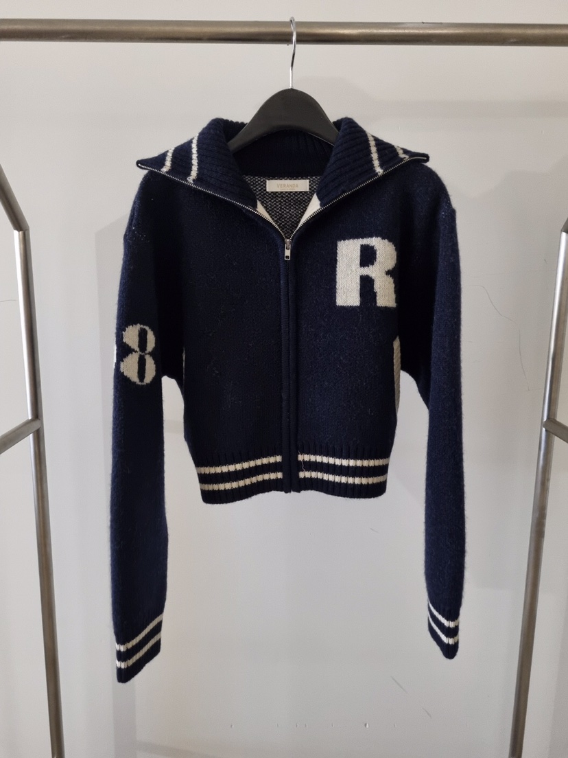 VERANDA東大門㊣直郵女裝新品25秋冬休閑人氣時尚職業夾克拉鏈VERANDA夾克圖色2