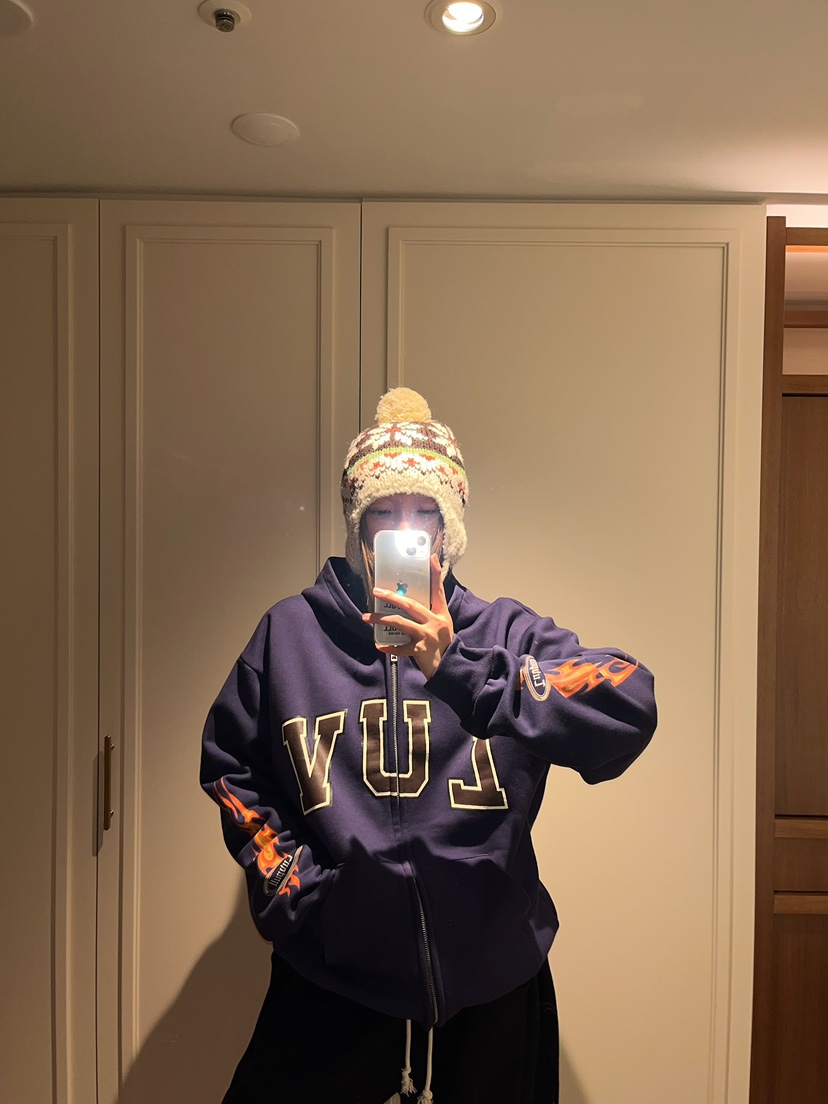 LOVE PULL韓國直郵㊣女士新款人氣職業時尚夾克連帽拉鏈衫LOVE PULL夾克