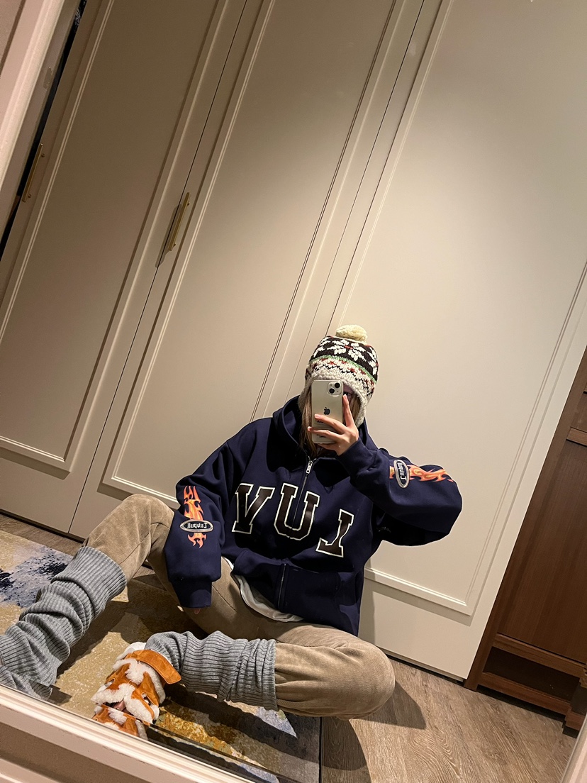 LOVE PULL韓國直郵㊣女士新款人氣職業時尚夾克連帽拉鏈衫LOVE PULL夾克