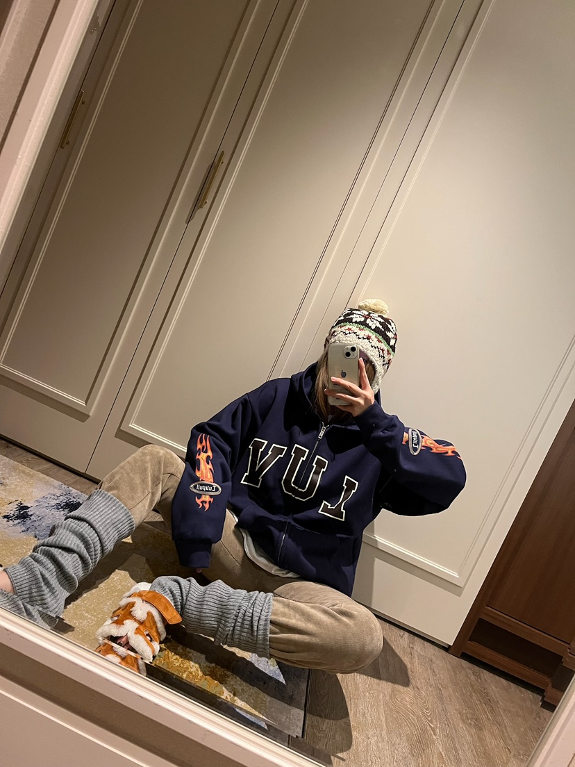 LOVE PULL韓國直郵㊣女士新款人氣職業時尚夾克連帽拉鏈衫LOVE PULL夾克