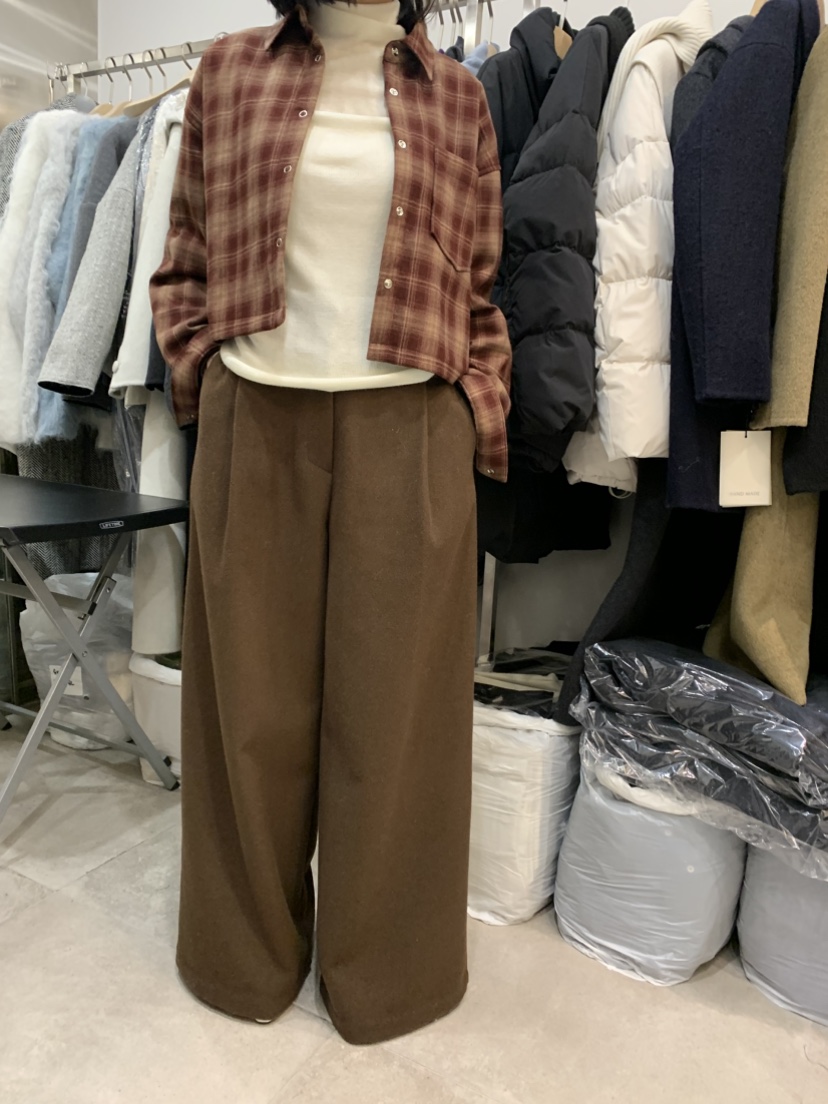 DARAK韓國直郵㊣女裝新款休閑推薦真品職業25秋冬休閑褲羊毛DARAK休閑褲