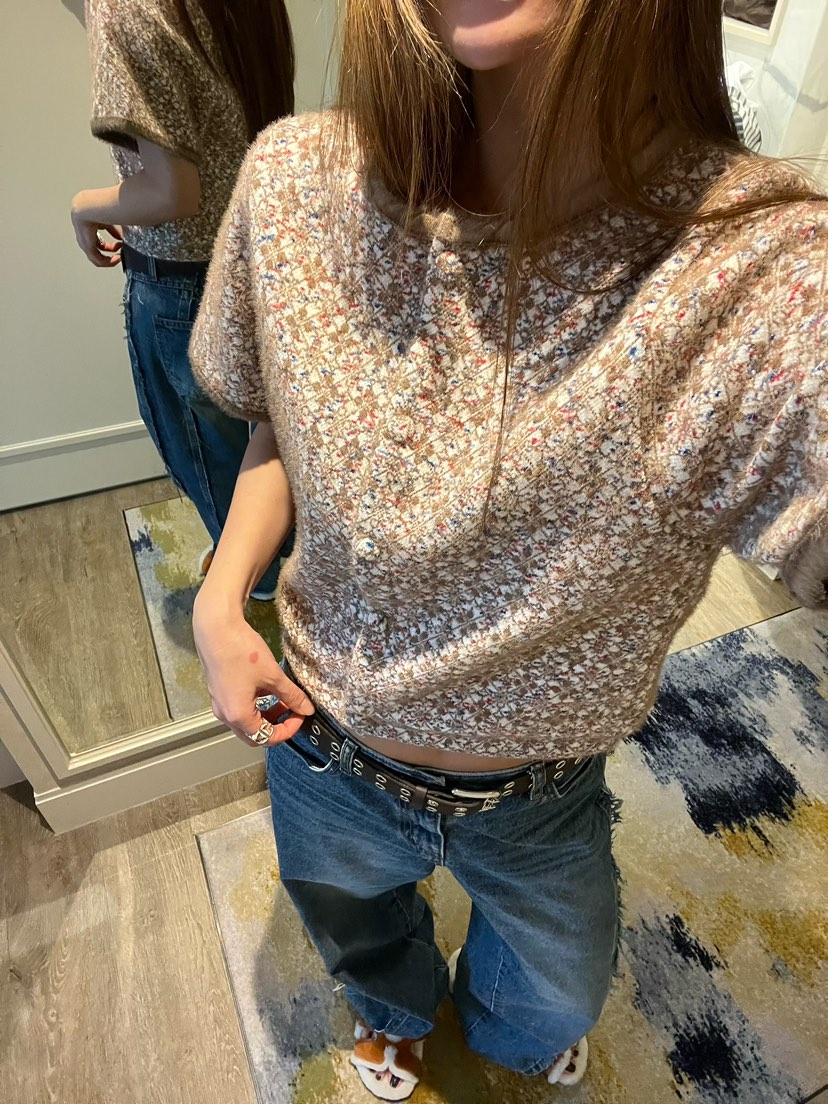 LOVE PULL韓國直郵㊣女裝新款熱賣休閑推薦真品針織衫開衫LOVE PULL針織衫