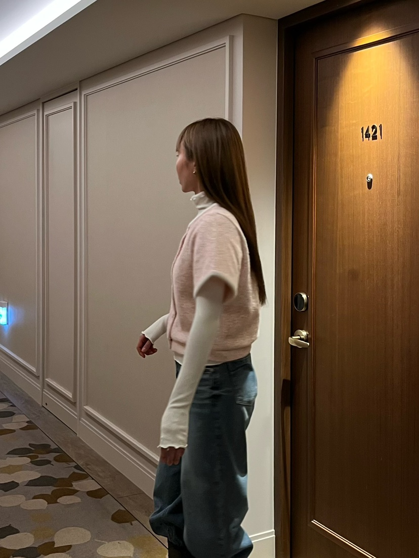 LOVE PULL韓國直郵㊣女裝新款熱賣休閑推薦真品針織衫開衫LOVE PULL針織衫