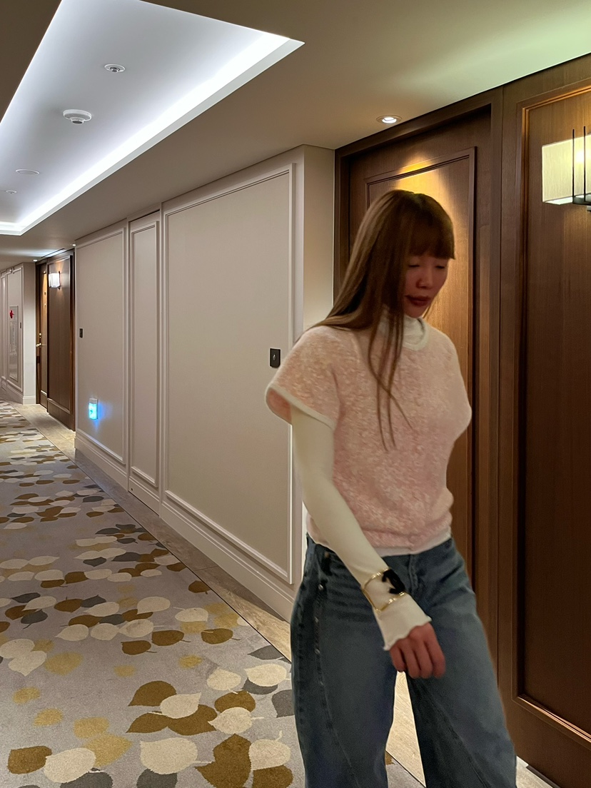 LOVE PULL韓國直郵㊣女裝新款熱賣休閑推薦真品針織衫開衫LOVE PULL針織衫