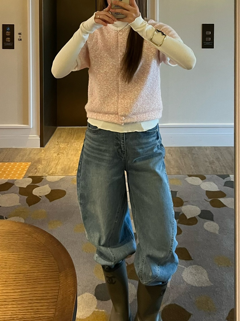 LOVE PULL韓國直郵㊣女裝新款熱賣休閑推薦真品針織衫開衫LOVE PULL針織衫