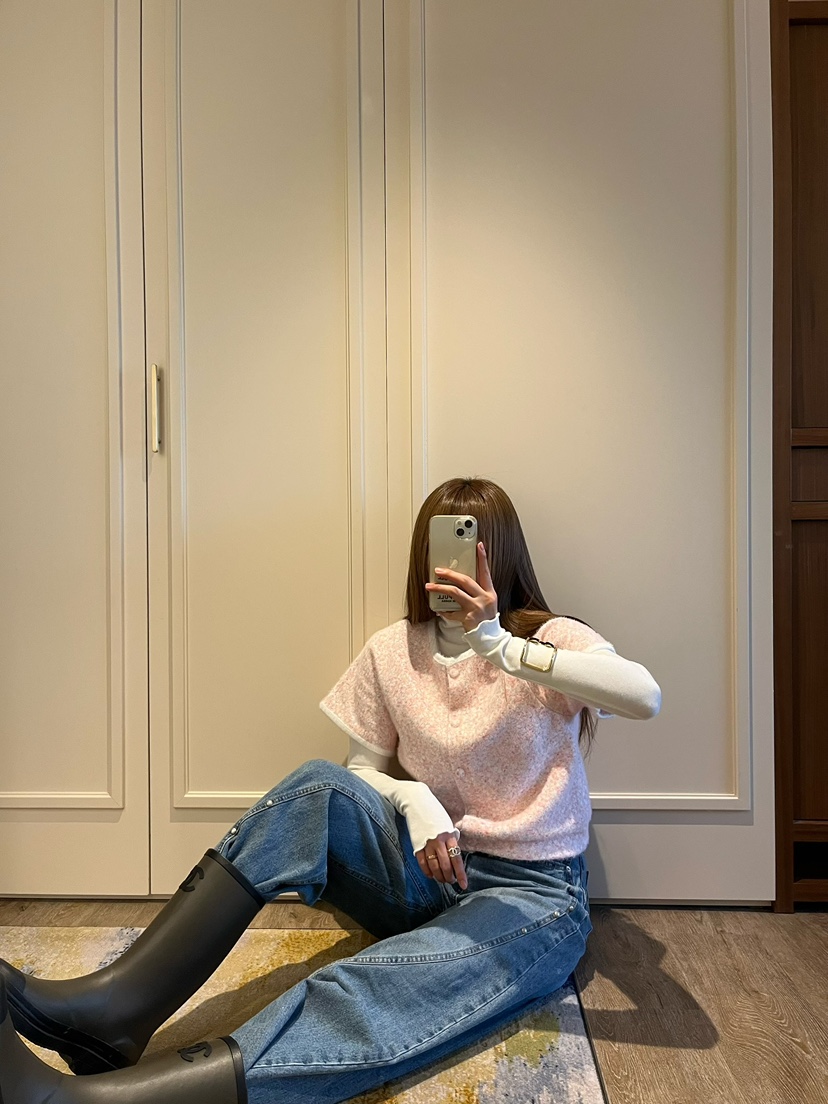 LOVE PULL韓國直郵㊣女裝新款熱賣休閑推薦真品針織衫開衫LOVE PULL針織衫