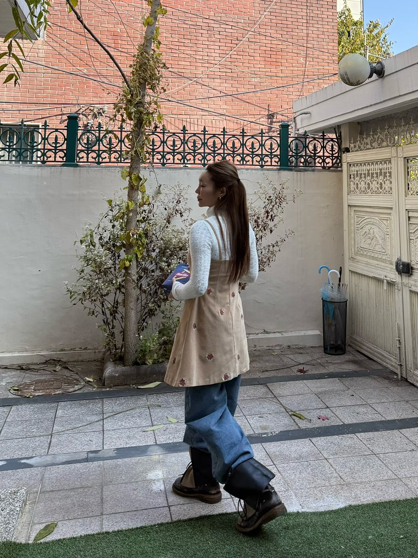 LOVE PULL韓國代購㊣女裝新品時尚人氣25秋冬休閑推薦連衣裙LOVE PULL連衣裙