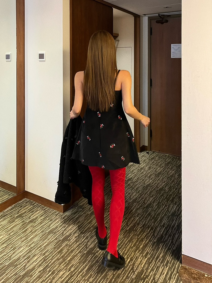 LOVE PULL韓國代購㊣女裝新品時尚人氣25秋冬休閑推薦連衣裙LOVE PULL連衣裙