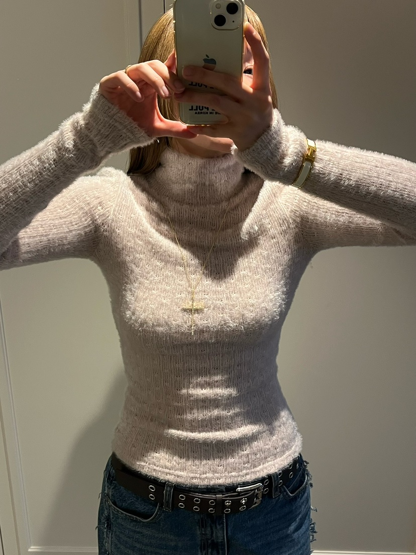 LOVE PULL東大門㊣實拍女裝新款真品25秋冬推薦職業針織衫LOVE PULL針織衫