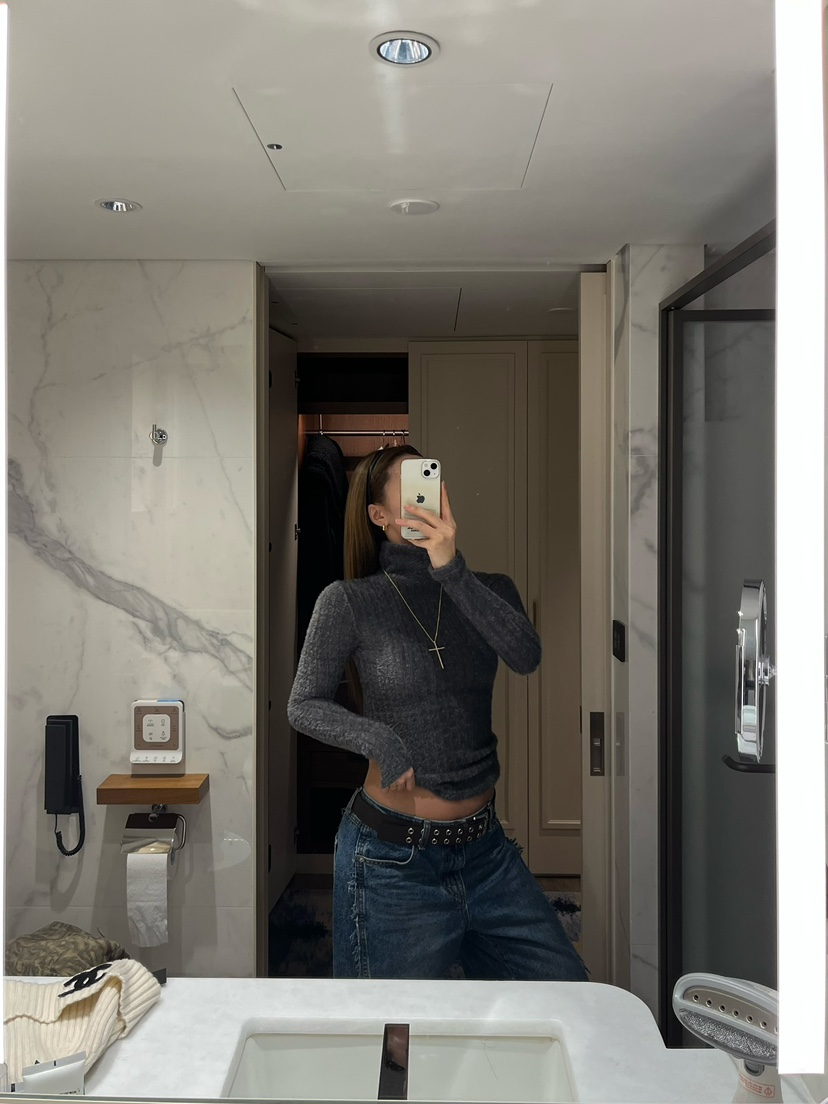 LOVE PULL東大門㊣實拍女裝新款真品25秋冬推薦職業針織衫LOVE PULL針織衫