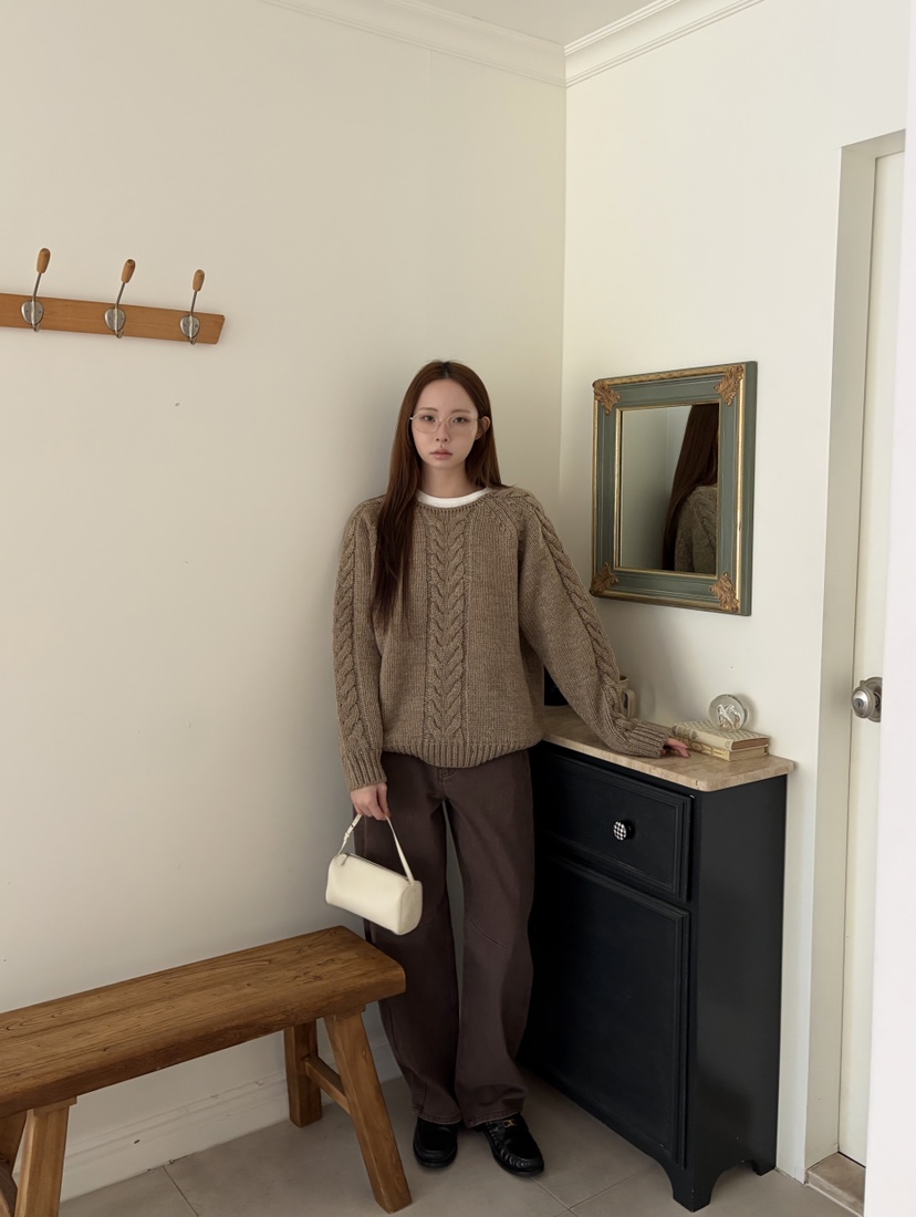 THE ABLE韓國代購㊣女士新款25秋冬推薦職業人氣休閑牛仔褲THE ABLE/TA牛仔褲