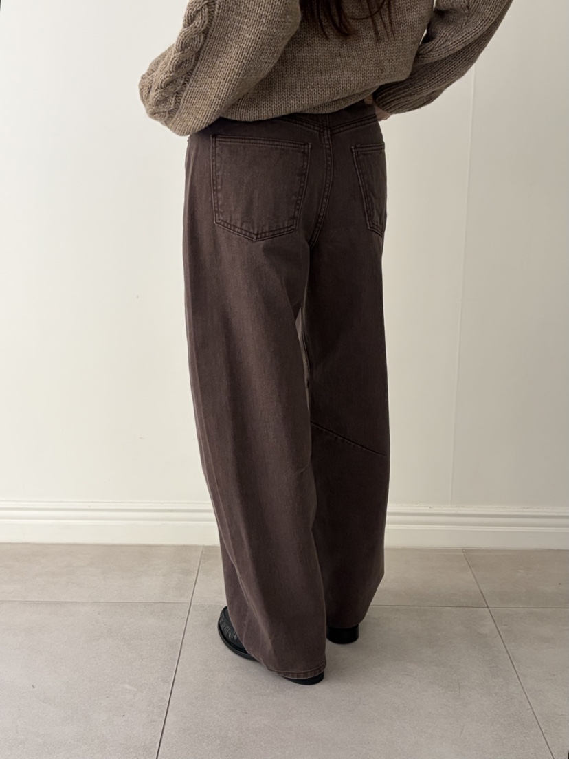 THE ABLE韓國代購㊣女士新款25秋冬推薦職業人氣休閑牛仔褲THE ABLE/TA牛仔褲