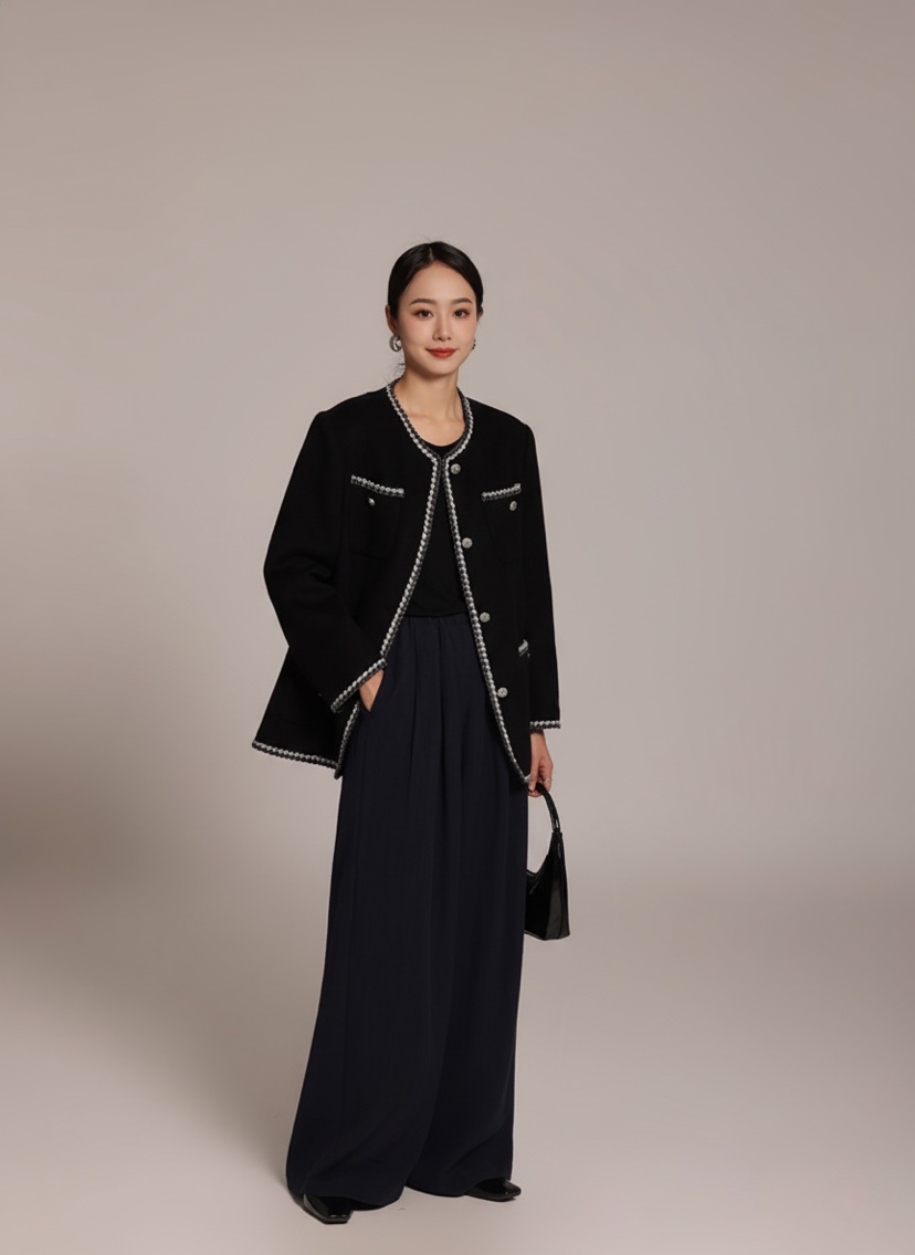 HER韓國直郵㊣女士新品職業休閑熱賣人氣真品時尚25秋冬夾克HANNA21夾克