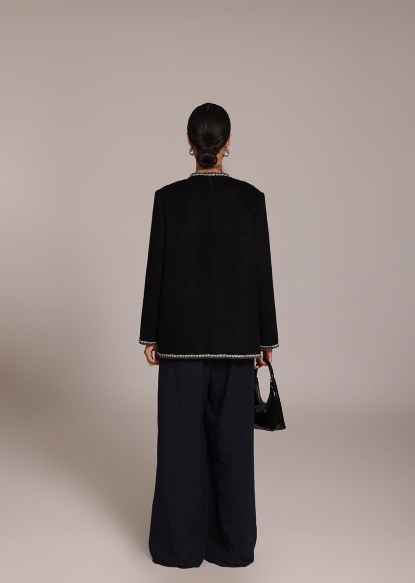 HER韓國直郵㊣女士新品職業休閑熱賣人氣真品時尚25秋冬夾克HANNA21夾克