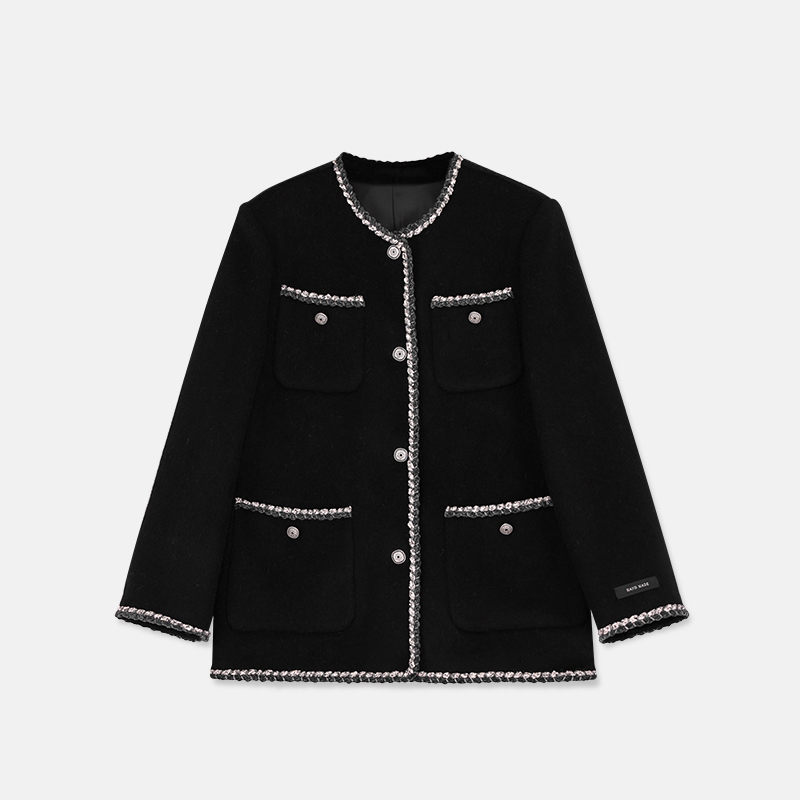 HER韓國直郵㊣女士新品職業休閑熱賣人氣真品時尚25秋冬夾克HANNA21夾克圖色2