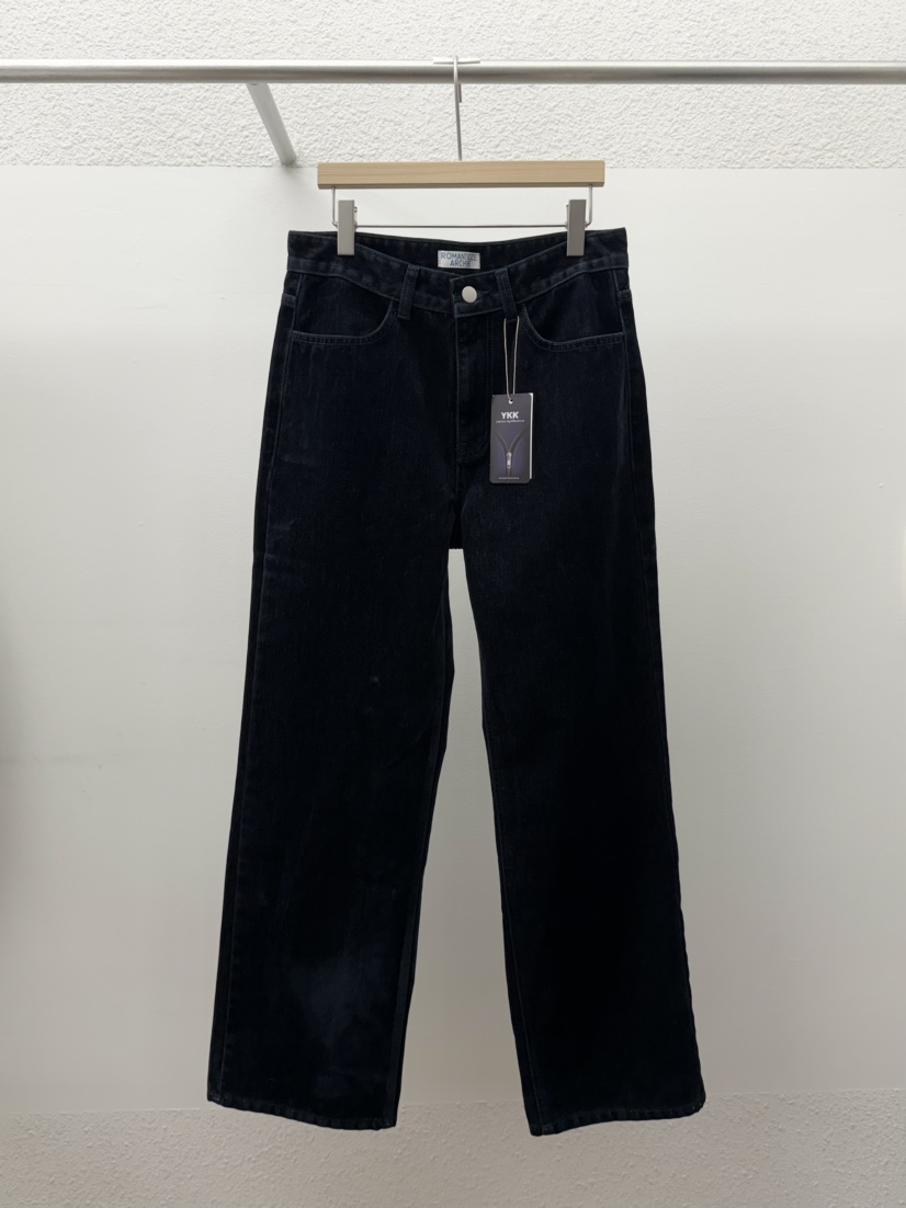 ROMANTICIZE韓國代購㊣女裝新品職業熱賣人氣真品牛仔褲天鵝絨ROMANTICIZE牛仔褲圖色1