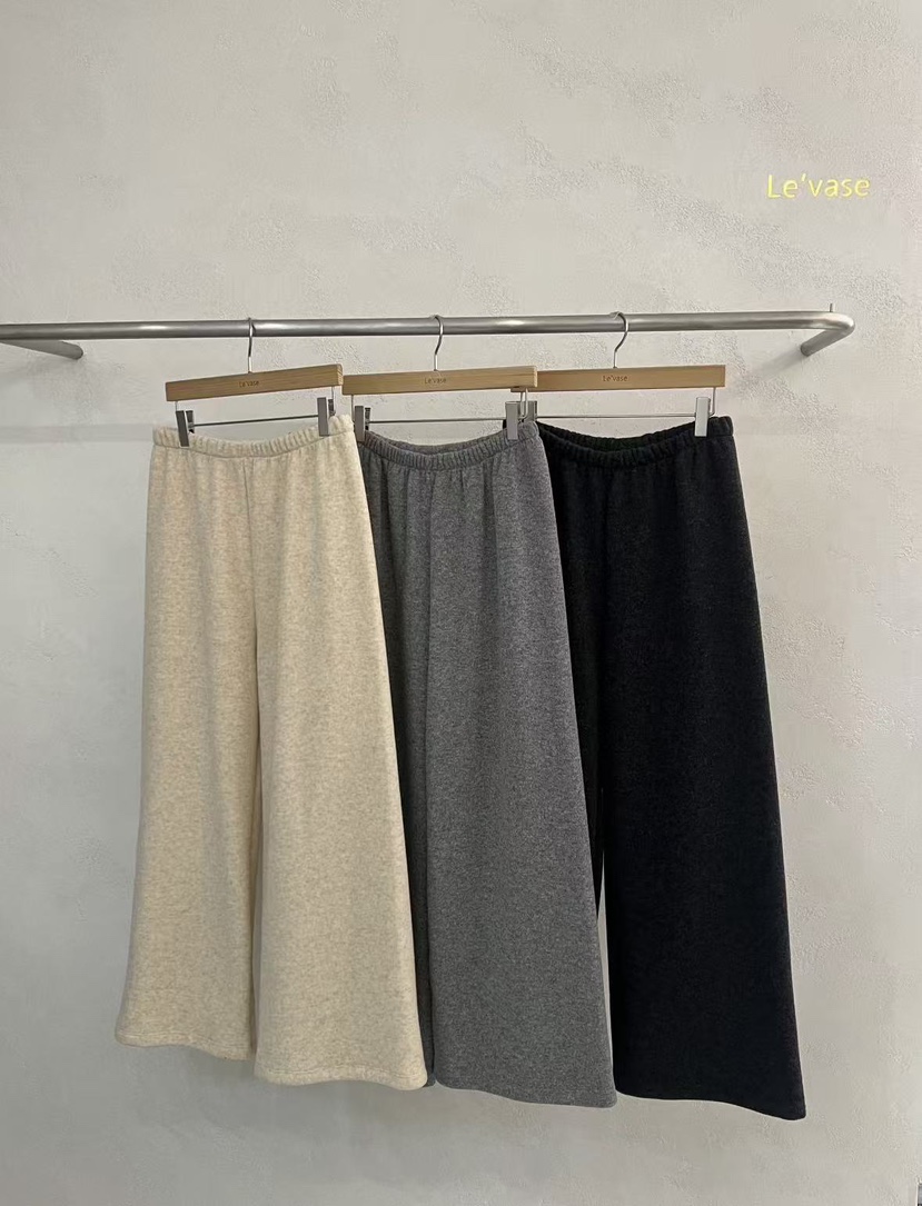 LE VASE東大門㊣實拍女裝新款休閑25秋冬時尚職業推薦休閑褲LE VASE休閑褲