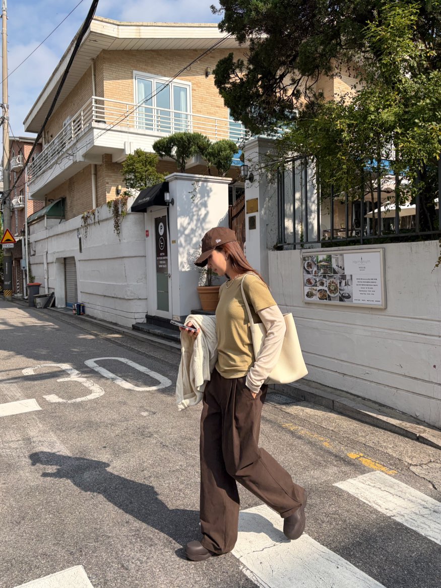 THE ABLE東大門㊣代購女士新品25秋冬真品熱賣人氣推薦休閑褲THE ABLE/TA休閑褲