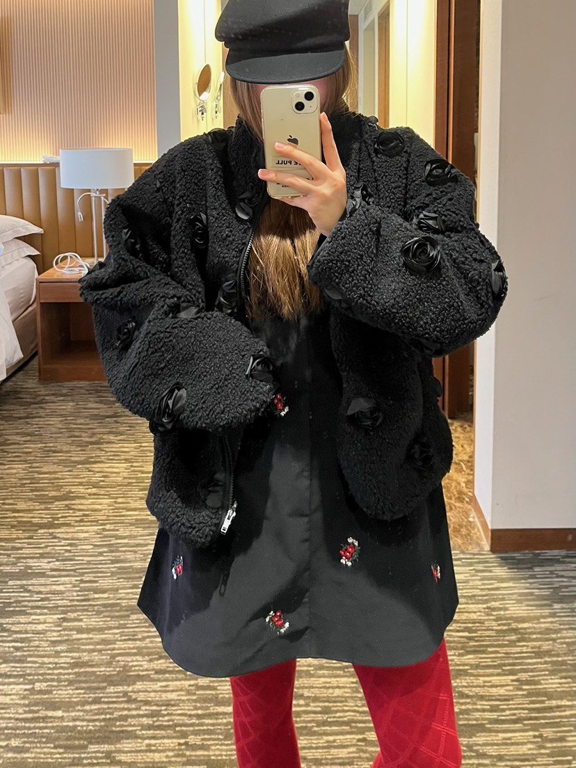 LOVE PULL韓國直郵㊣女士新品推薦人氣熱賣休閑25秋冬夾克LOVE PULL夾克圖色2