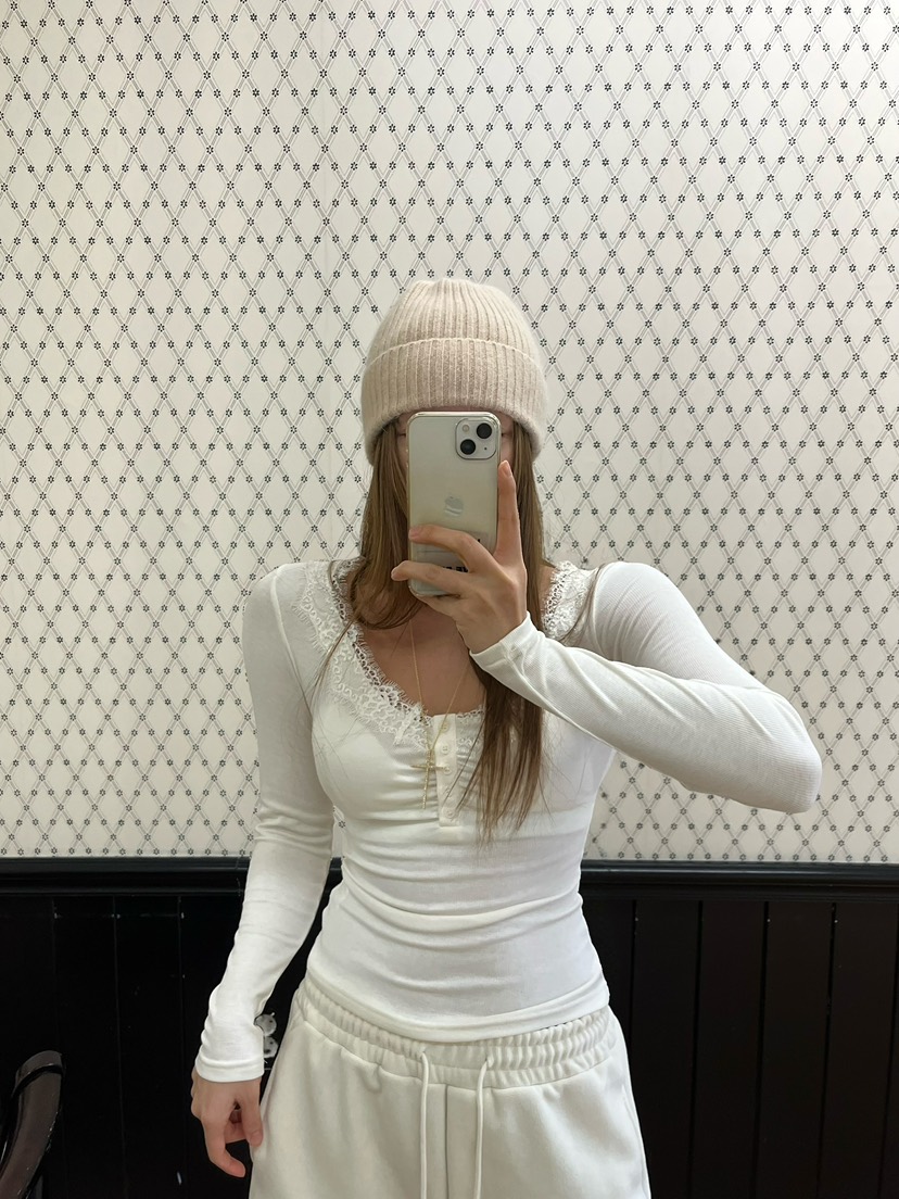 LOVE PULL東大門㊣實拍女士新品25秋冬推薦休閑人氣長袖T恤LOVE PULL長袖T恤