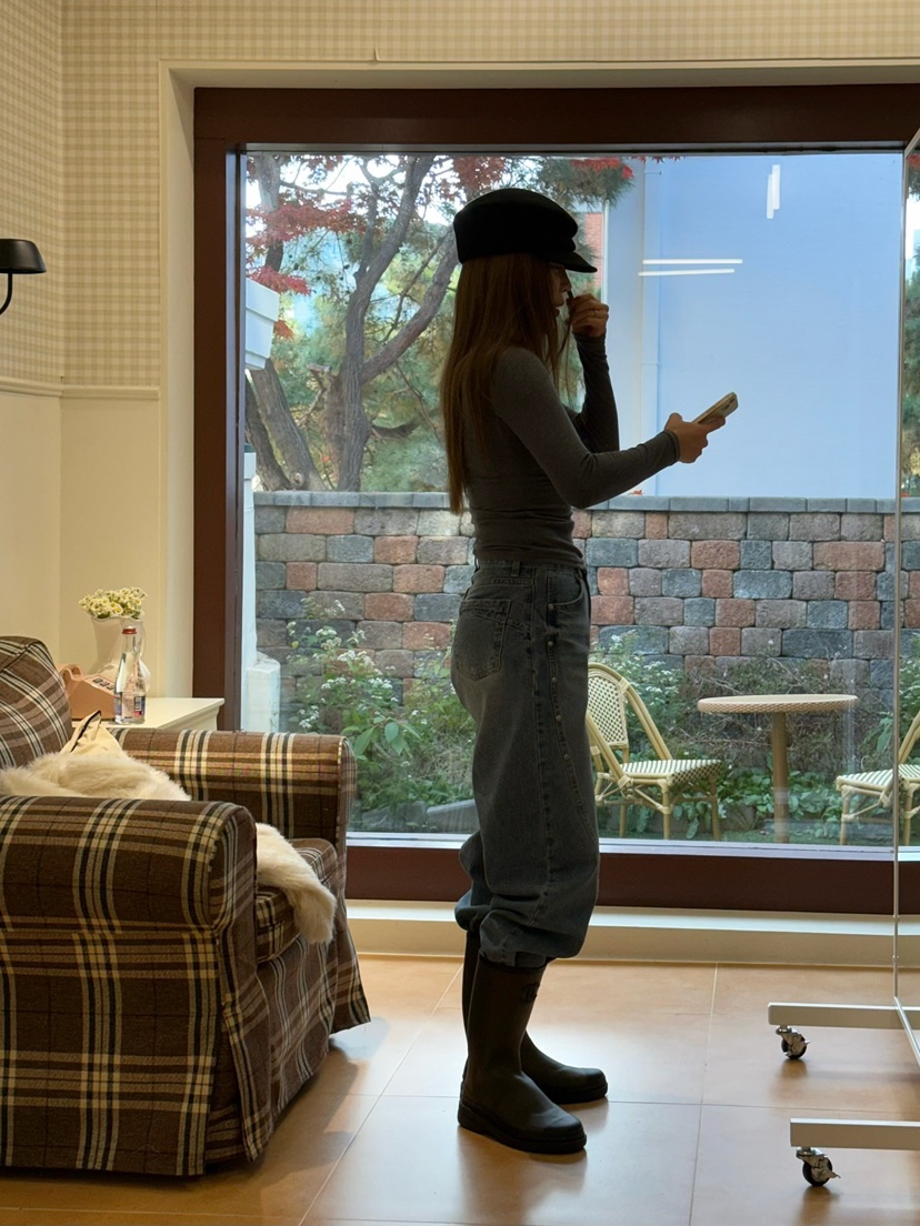 LOVE PULL東大門㊣實拍女士新品25秋冬推薦休閑人氣長袖T恤LOVE PULL長袖T恤