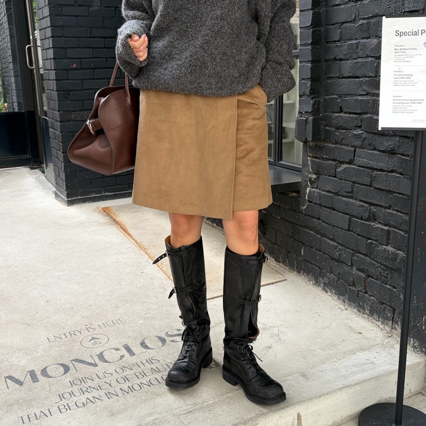 THE ABLE韓國直郵㊣女士新品職業推薦真品人氣休閑裙褲裹身裙THE ABLE/TA裙褲