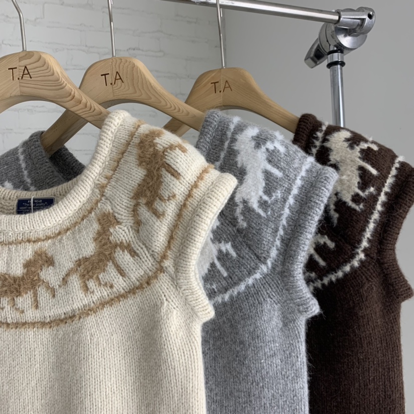 THE ABLE韓國代購㊣女裝新款推薦真品休閑職業吊帶背心泡泡袖THE ABLE/TA吊帶/背心