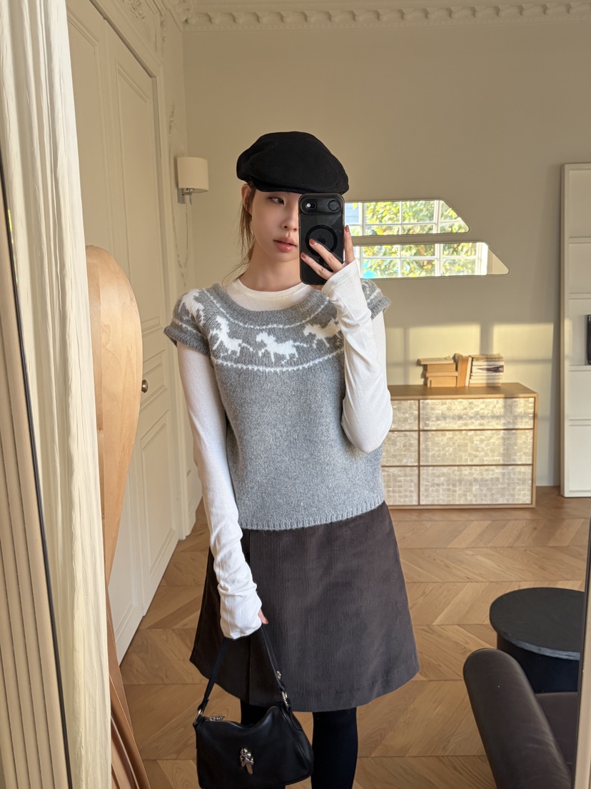 THE ABLE韓國代購㊣女裝新款推薦真品休閑職業吊帶背心泡泡袖THE ABLE/TA吊帶/背心