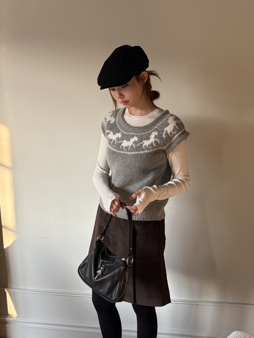 THE ABLE韓國代購㊣女裝新款推薦真品休閑職業吊帶背心泡泡袖THE ABLE/TA吊帶/背心