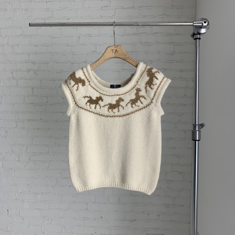 THE ABLE韓國代購㊣女裝新款推薦真品休閑職業吊帶背心泡泡袖THE ABLE/TA吊帶/背心圖色1