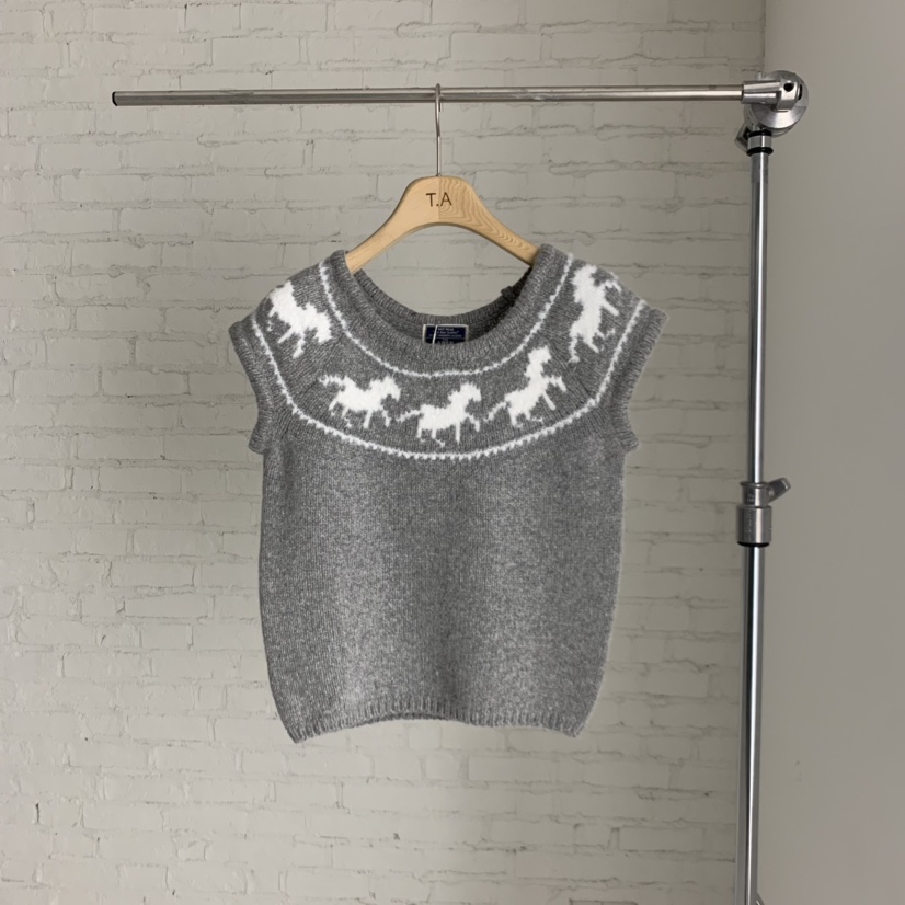 THE ABLE韓國代購㊣女裝新款推薦真品休閑職業吊帶背心泡泡袖THE ABLE/TA吊帶/背心圖色2