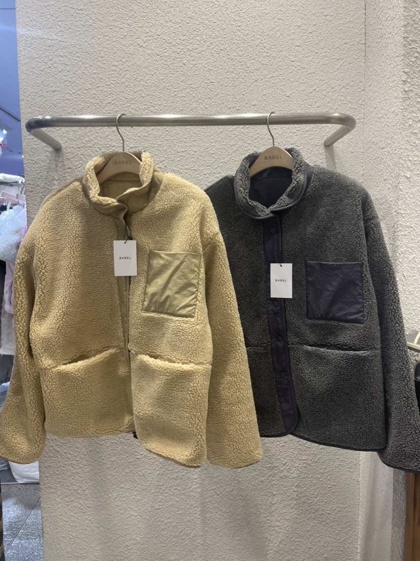 BABEL東大門㊣直郵女裝新品時尚休閑職業推薦人氣熱賣25秋冬夾克BABEL夾克