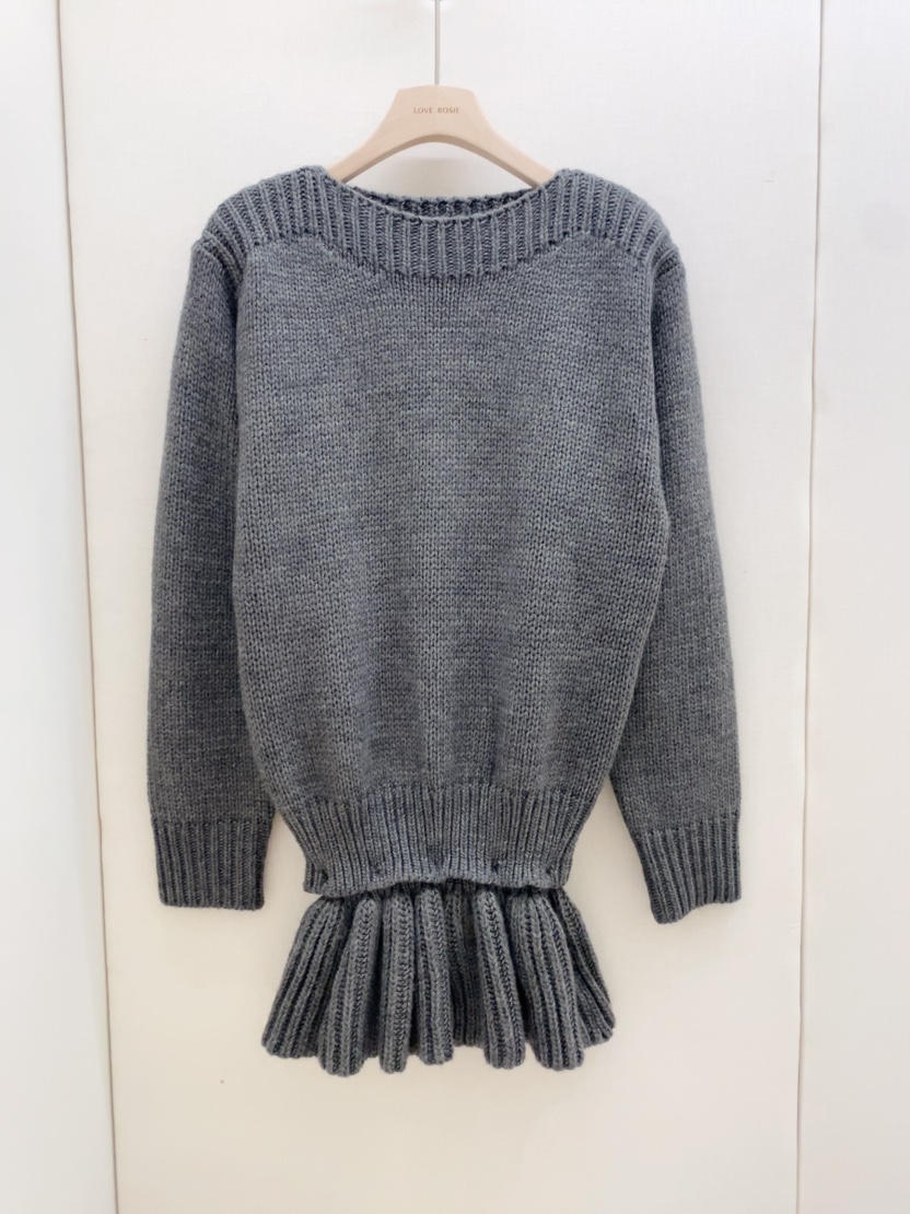 LOVE ROSIE韓國直郵㊣女士新款時尚真品人氣推薦針織衫荷葉邊LOVE ROSIE針織衫圖色3