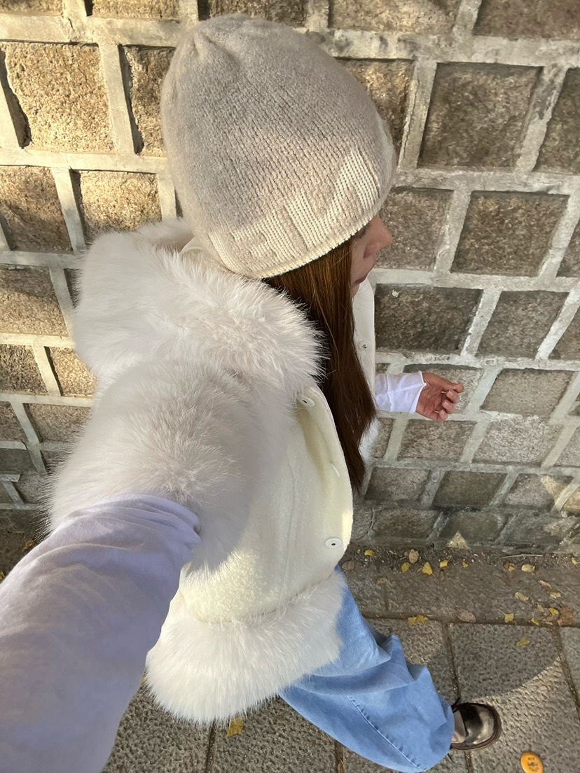 LOVE PULL韓國直郵㊣女士新品人氣熱賣休閑職業夾克羊毛狐貍LOVE PULL夾克