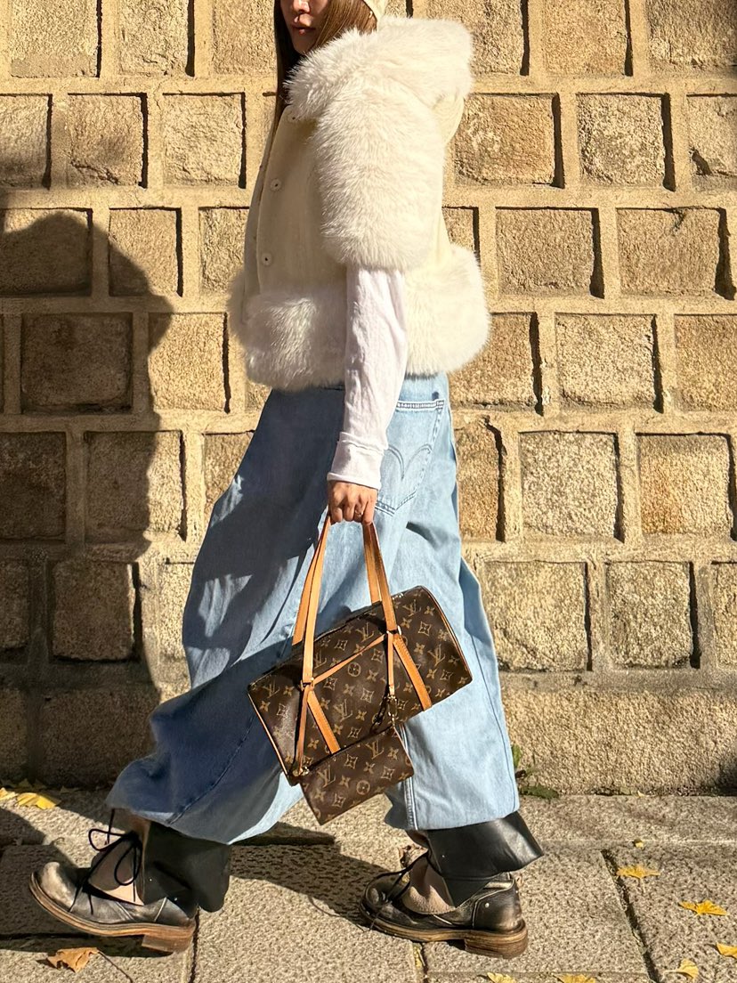 LOVE PULL韓國直郵㊣女士新品人氣熱賣休閑職業夾克羊毛狐貍LOVE PULL夾克