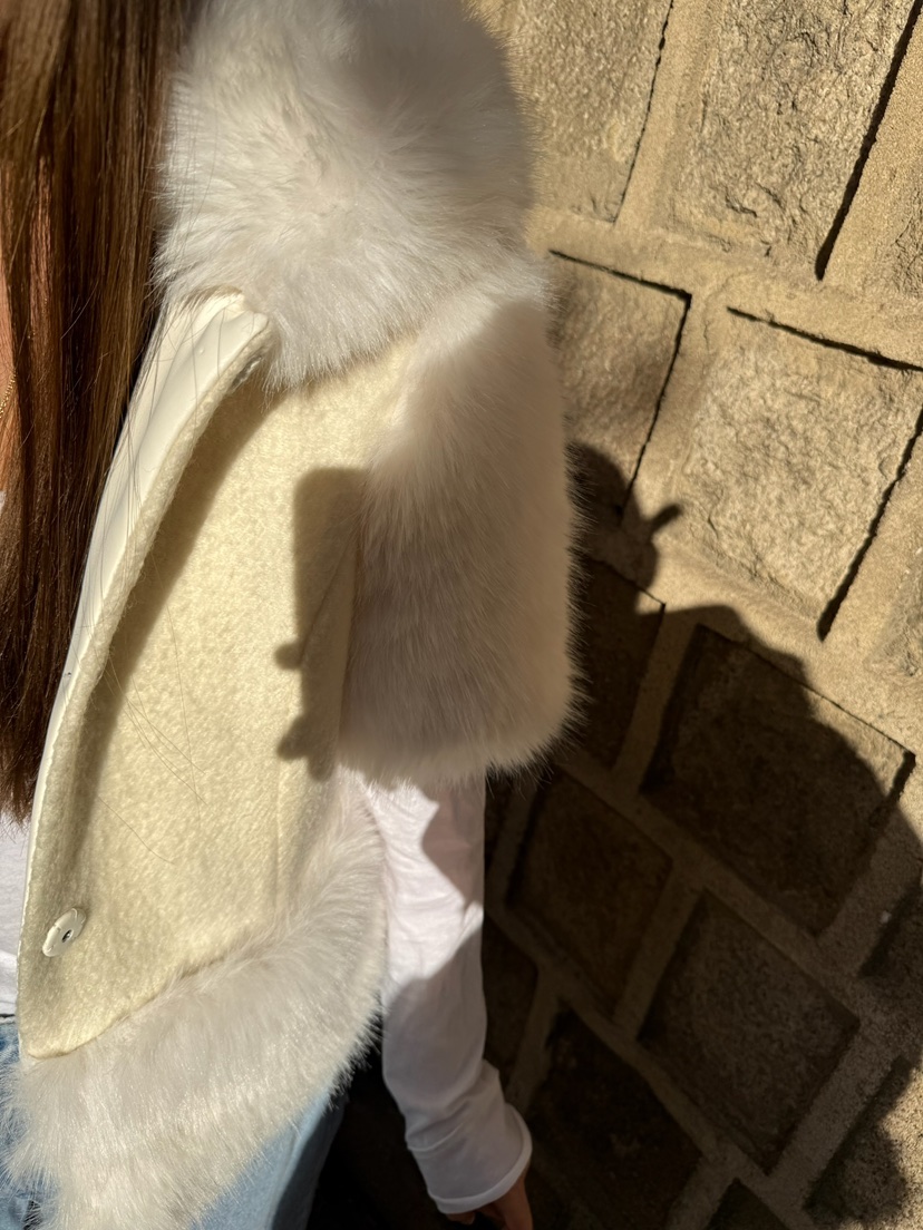 LOVE PULL韓國直郵㊣女士新品人氣熱賣休閑職業夾克羊毛狐貍LOVE PULL夾克