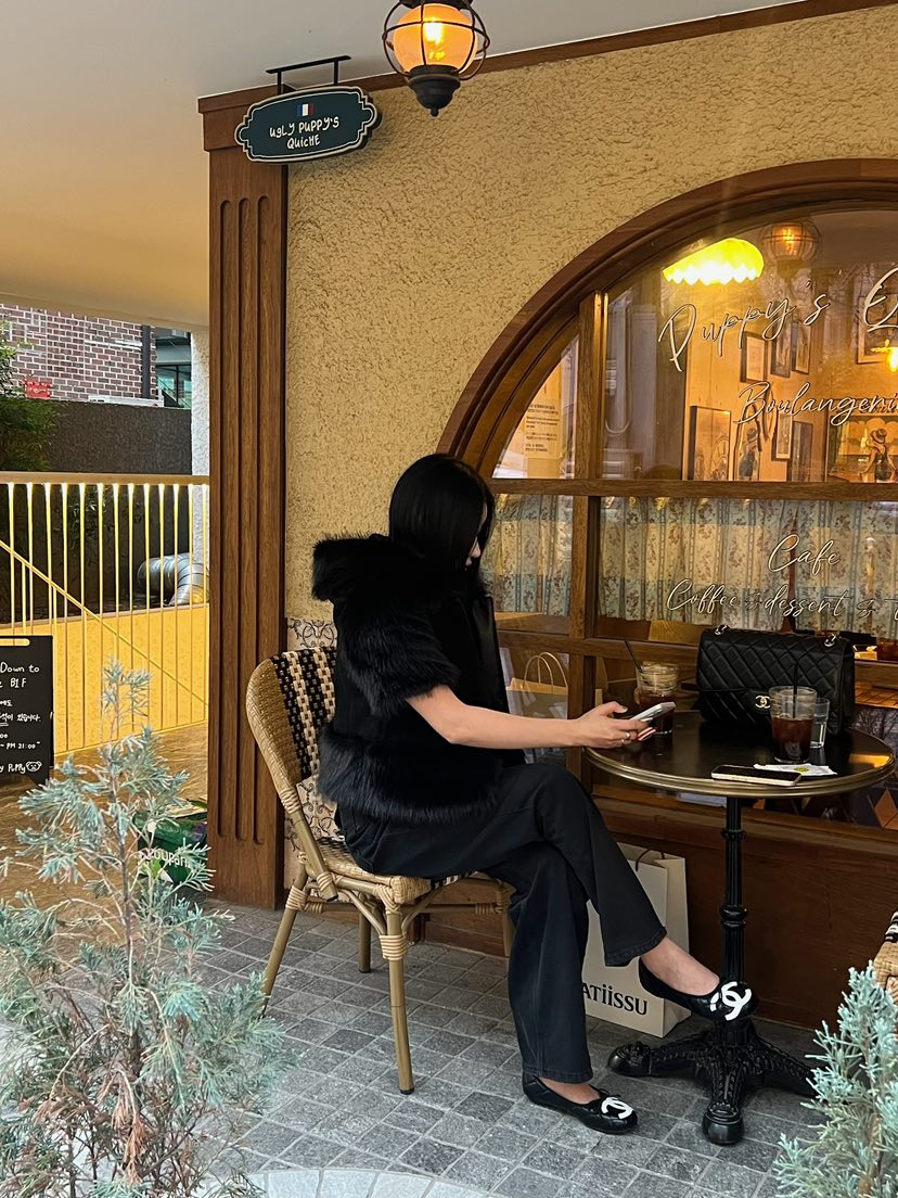 LOVE PULL韓國直郵㊣女士新品人氣熱賣休閑職業夾克羊毛狐貍LOVE PULL夾克