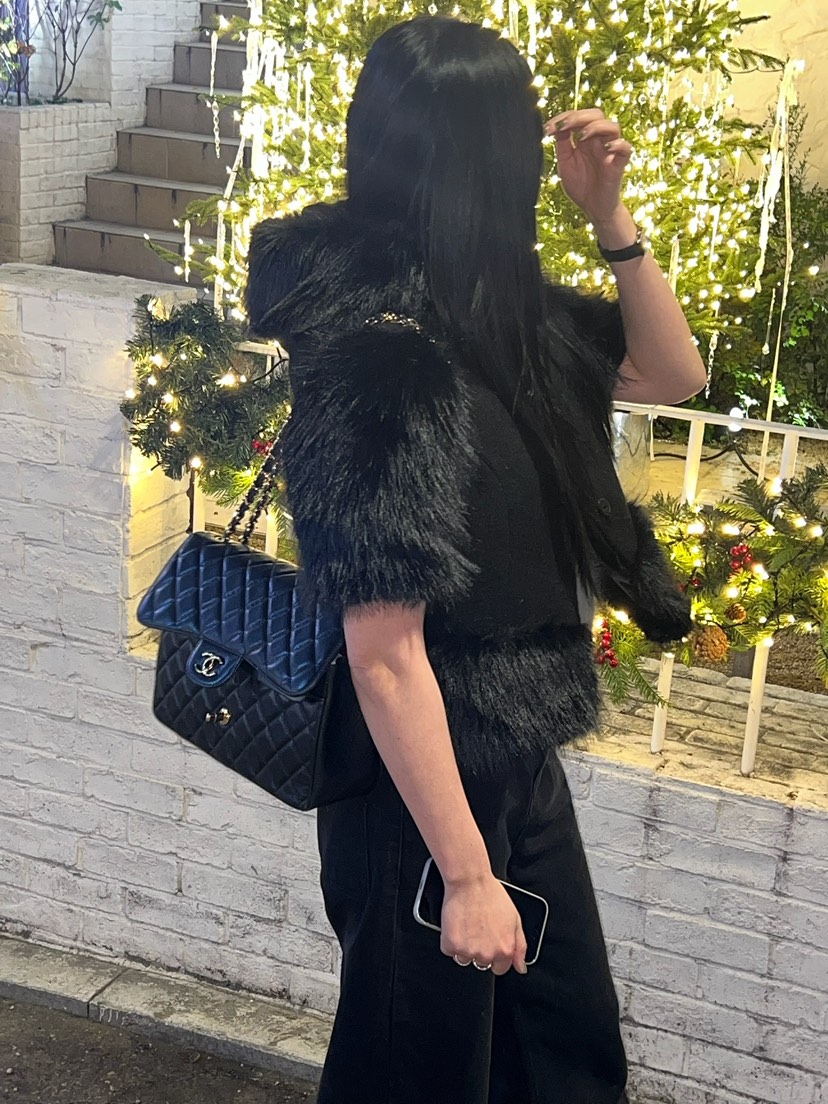 LOVE PULL韓國直郵㊣女士新品人氣熱賣休閑職業夾克羊毛狐貍LOVE PULL夾克