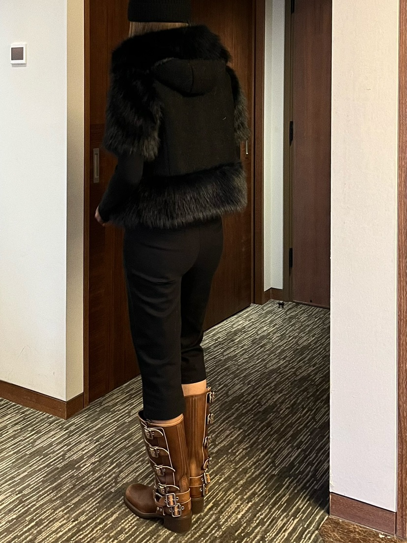 LOVE PULL韓國直郵㊣女士新品人氣熱賣休閑職業夾克羊毛狐貍LOVE PULL夾克