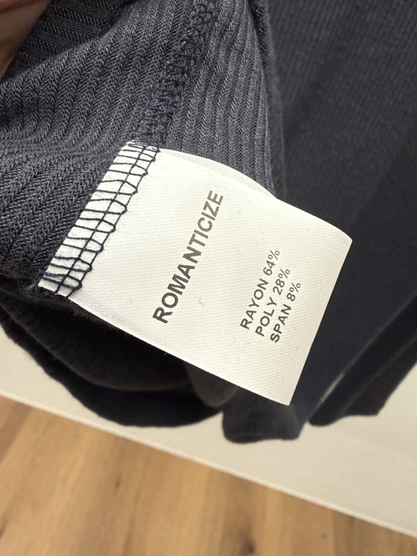 ROMANTICIZE韓國直郵㊣女裝新款休閑真品推薦熱賣25秋冬長袖T恤ROMANTICIZE長袖T恤