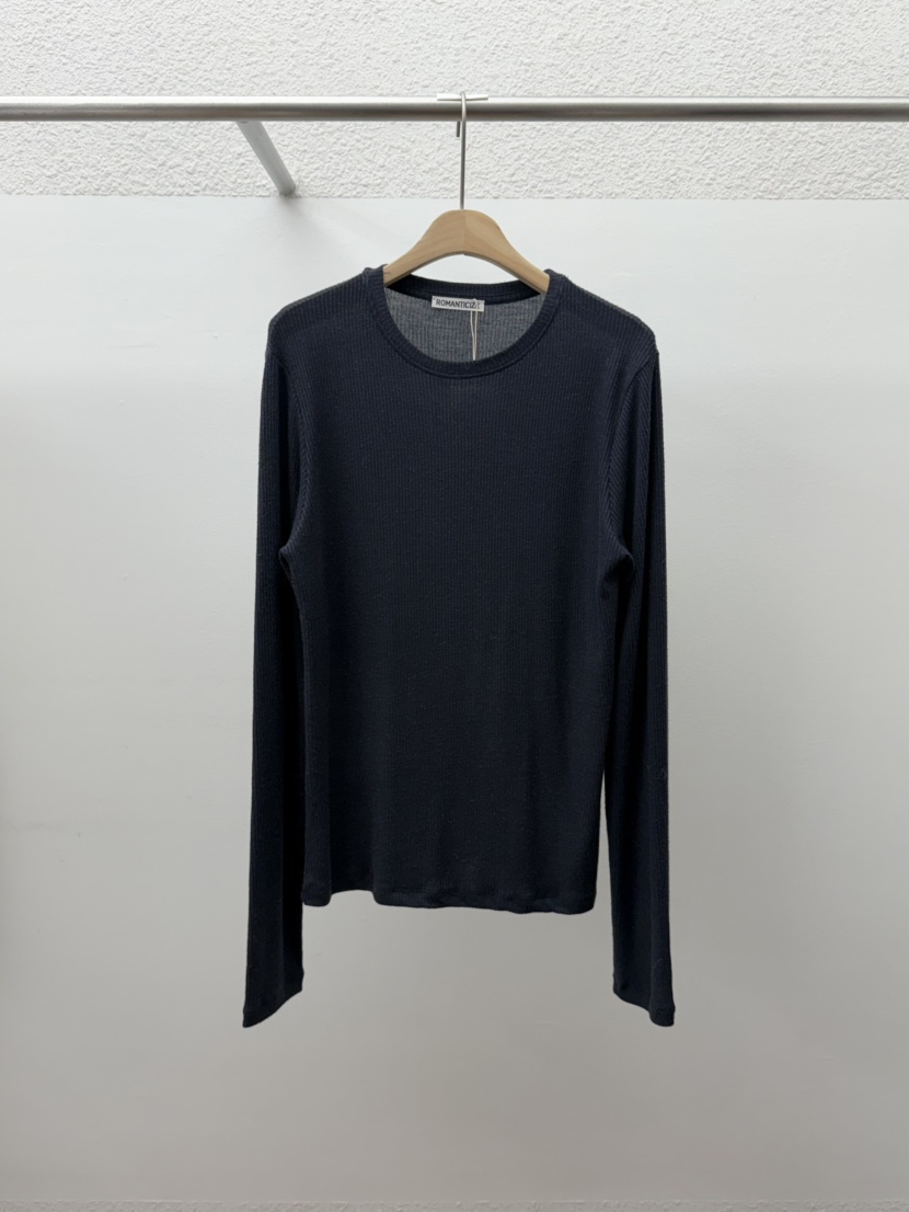 ROMANTICIZE韓國直郵㊣女裝新款休閑真品推薦熱賣25秋冬長袖T恤ROMANTICIZE長袖T恤圖色3