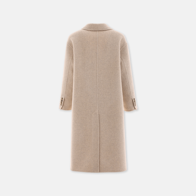 HER韓國代購㊣女裝新款時尚25秋冬熱賣真品職業人氣中長款大衣HANNA21中長款大衣