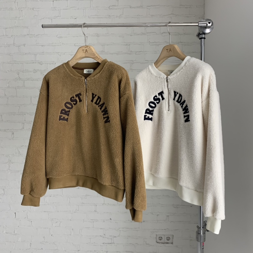 THE ABLE韓國直郵㊣女裝新款職業休閑真品推薦時尚衛衣拉鏈THE ABLE/TA衛衣