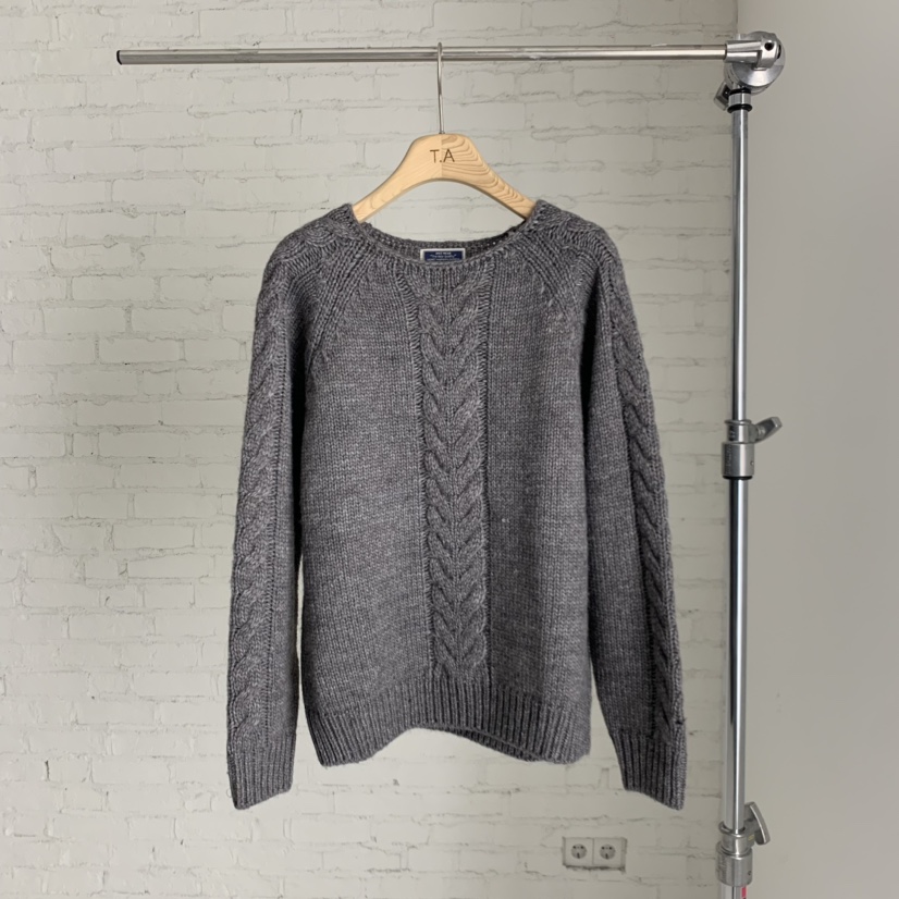 THE ABLE東大門㊣代購女裝新品時尚職業人氣推薦毛衣羊毛船領THE ABLE/TA毛衣圖色3