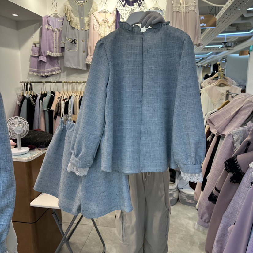 PAPA東大門㊣直郵女裝新品推薦休閑熱賣25秋冬真品套裝兩件套PaPa/HALMADE套裝