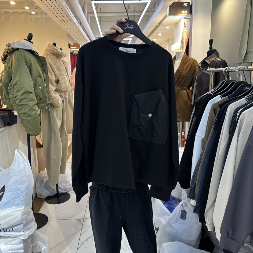 BAKHA-衣服東大門㊣實拍女士新品人氣休閑25秋冬真品長袖T恤BAKHA長袖T恤圖色4