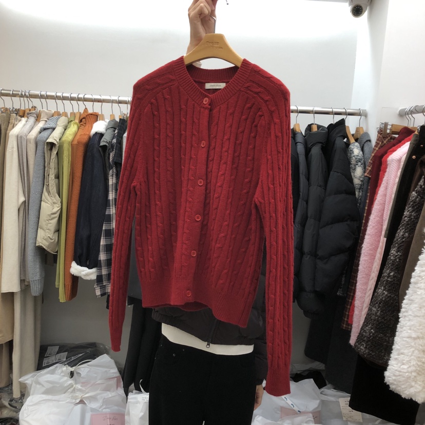 DRESS ROOM韓國直郵㊣女裝新款職業時尚熱賣推薦休閑毛衣羊毛DRESS ROOM毛衣圖色2