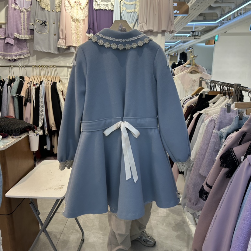 PAPA東大門㊣實拍女士新款時尚25秋冬真品推薦休閑連衣裙涂層PaPa/HALMADE連衣裙