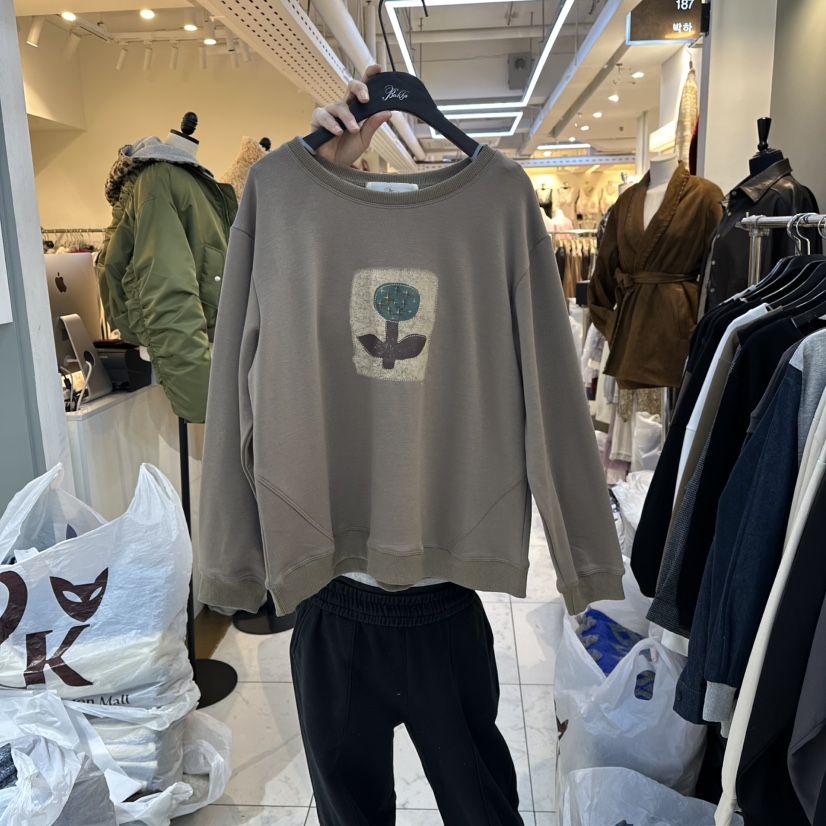 BAKHA-衣服東大門㊣實拍女士新款休閑人氣真品職業推薦衛衣BAKHA衛衣圖色2