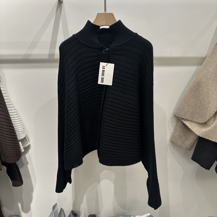 LAMINEDOR東大門㊣實拍女裝新款熱賣人氣時尚25秋冬針織衫羊毛衫LA MINE DOR針織衫圖色4